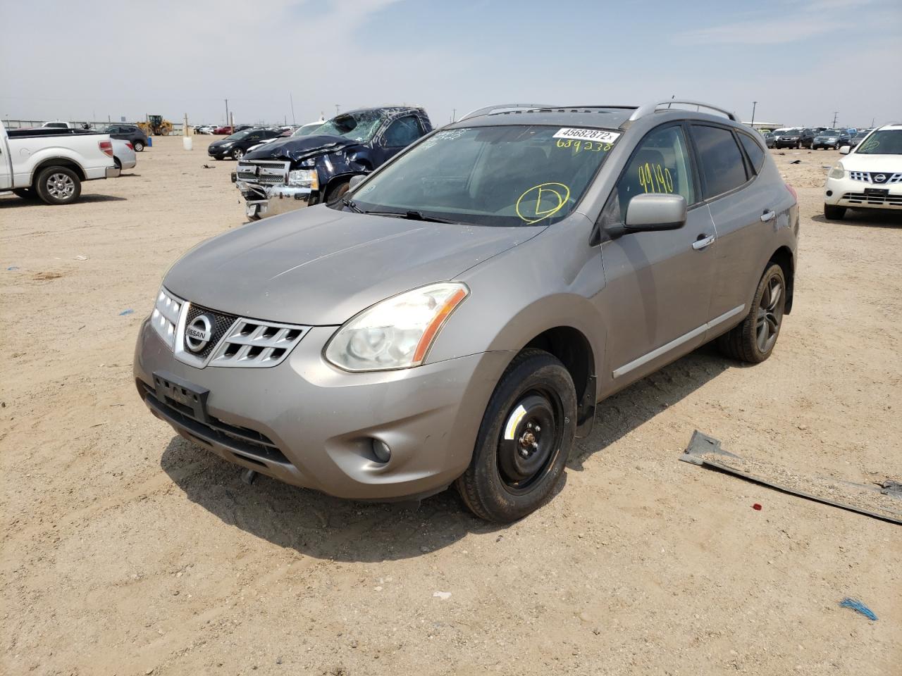 Photo 2 from auction – 2011 NISSAN ROGUE S with VIN JN8AS5MV4BW689238
