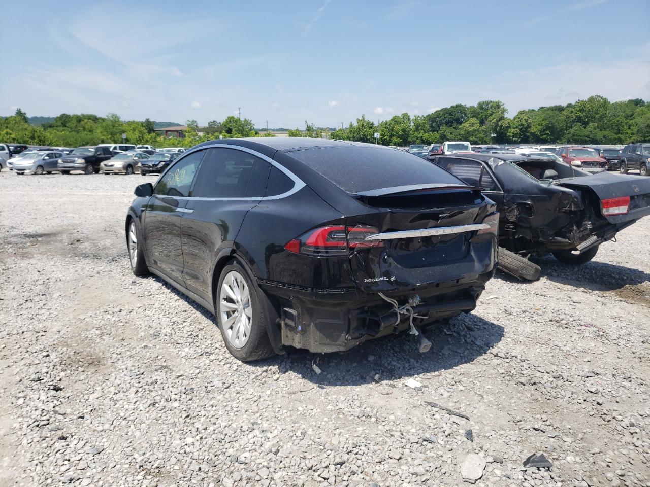 Photo 3 from auction – 2018 TESLA MODEL X with VIN 5YJXCDE24JF104226