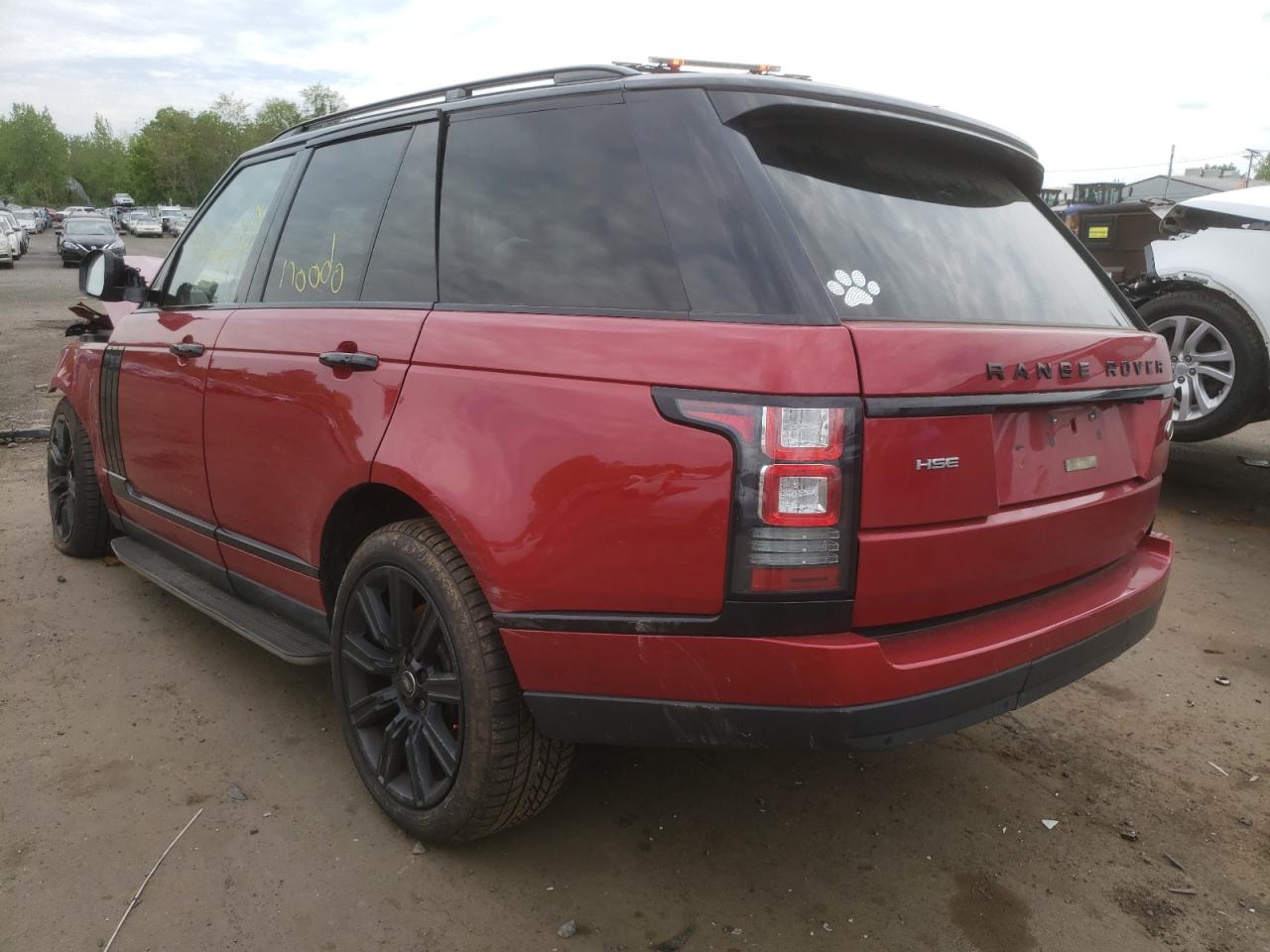 Photo 3 from auction – 2017 LAND ROVER RANGE ROVE with VIN SALGS2FV4HA325899