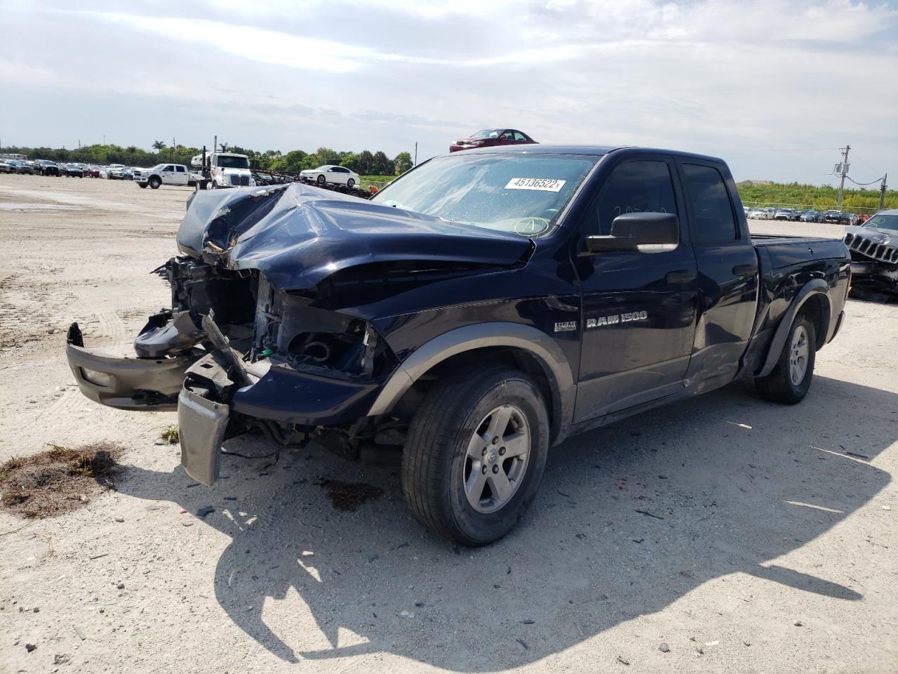 Photo 2 from auction – 2012 DODGE RAM 1500 S with VIN 1C6RD6GT6CS224212
