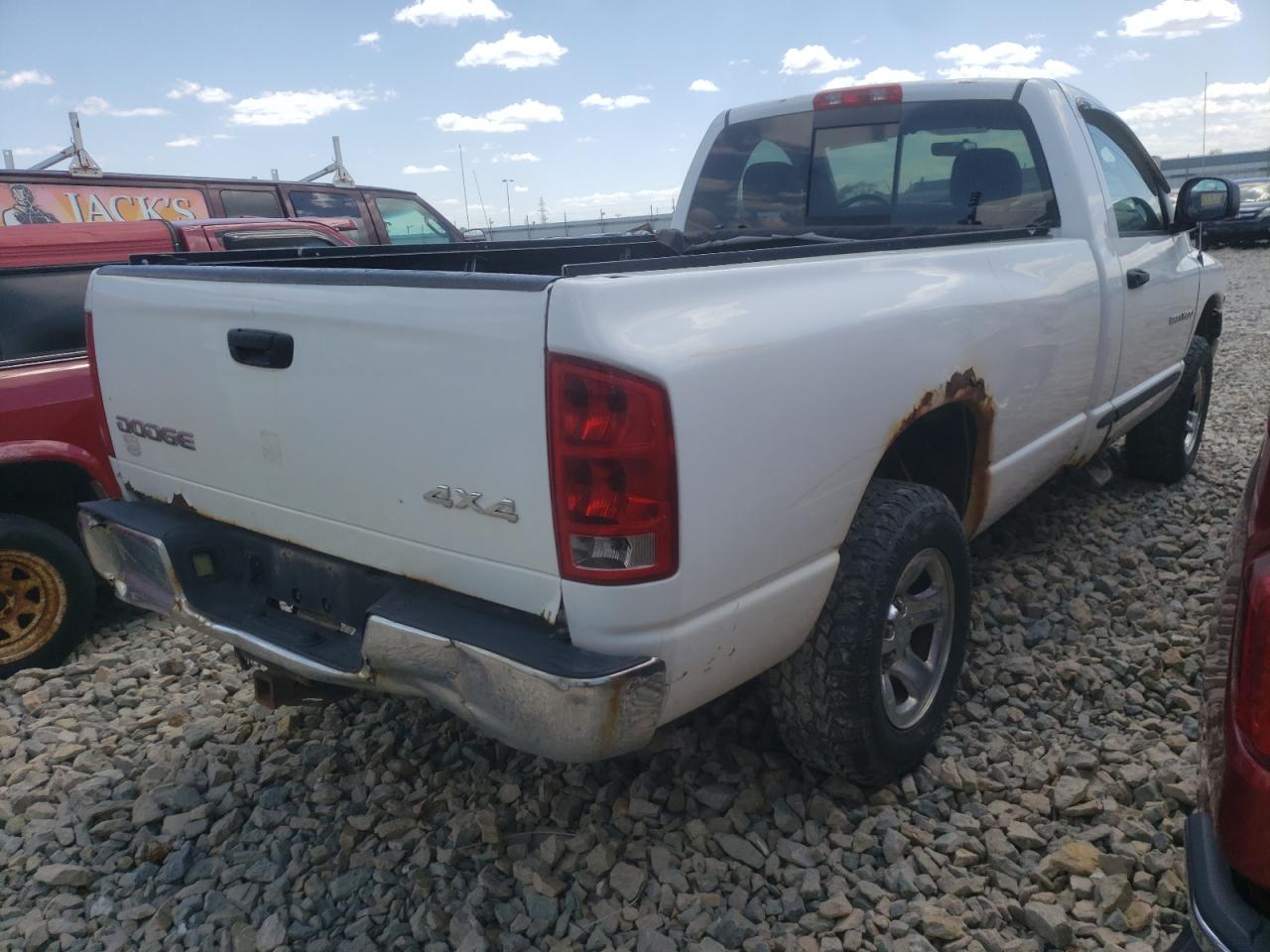 Photo 4 from auction – 2004 DODGE RAM 1500 S with VIN 1D7HU16D54J208422