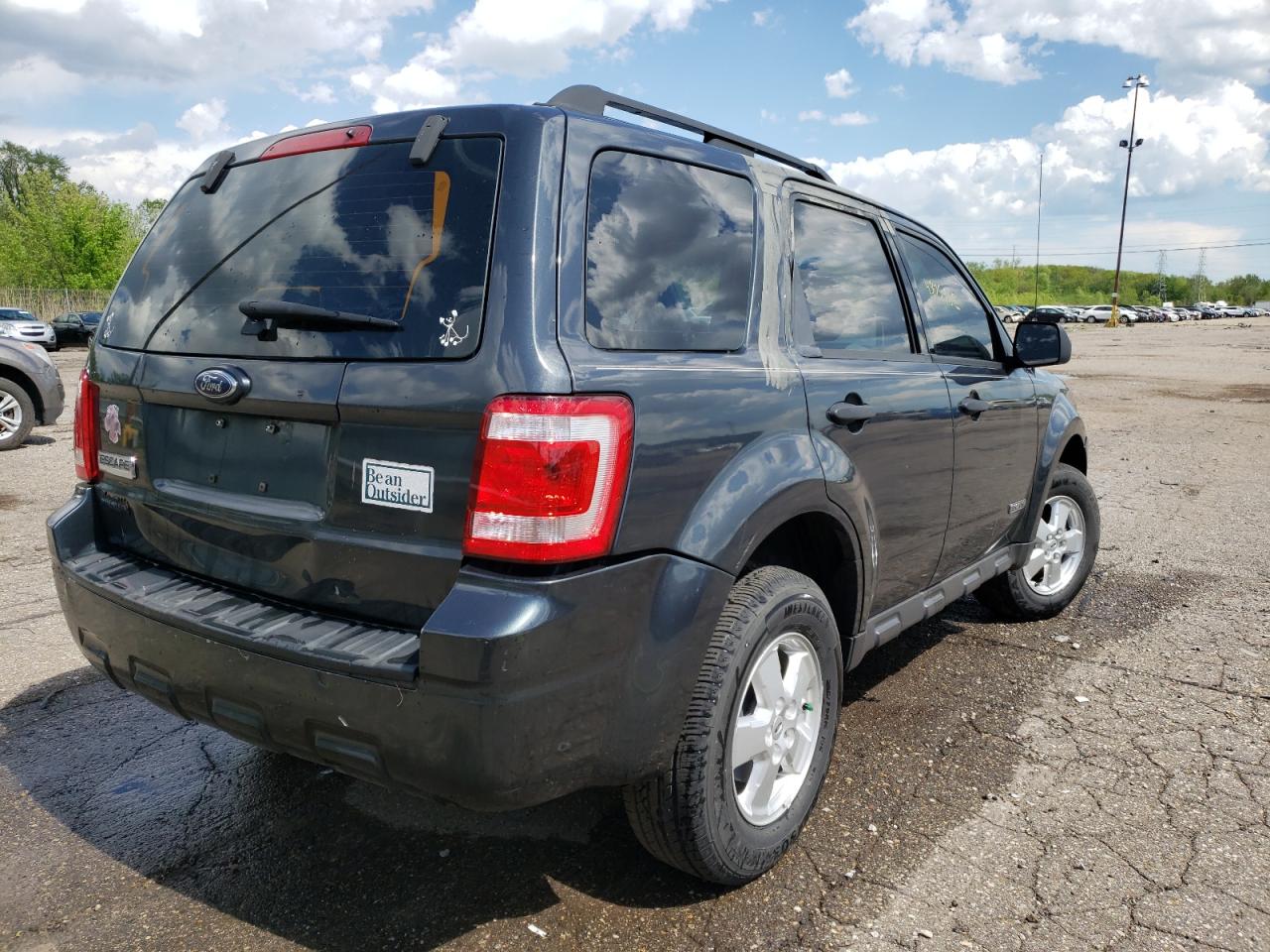 Photo 4 from auction – 2008 FORD ESCAPE XLS with VIN 1FMCU02Z28KA96822