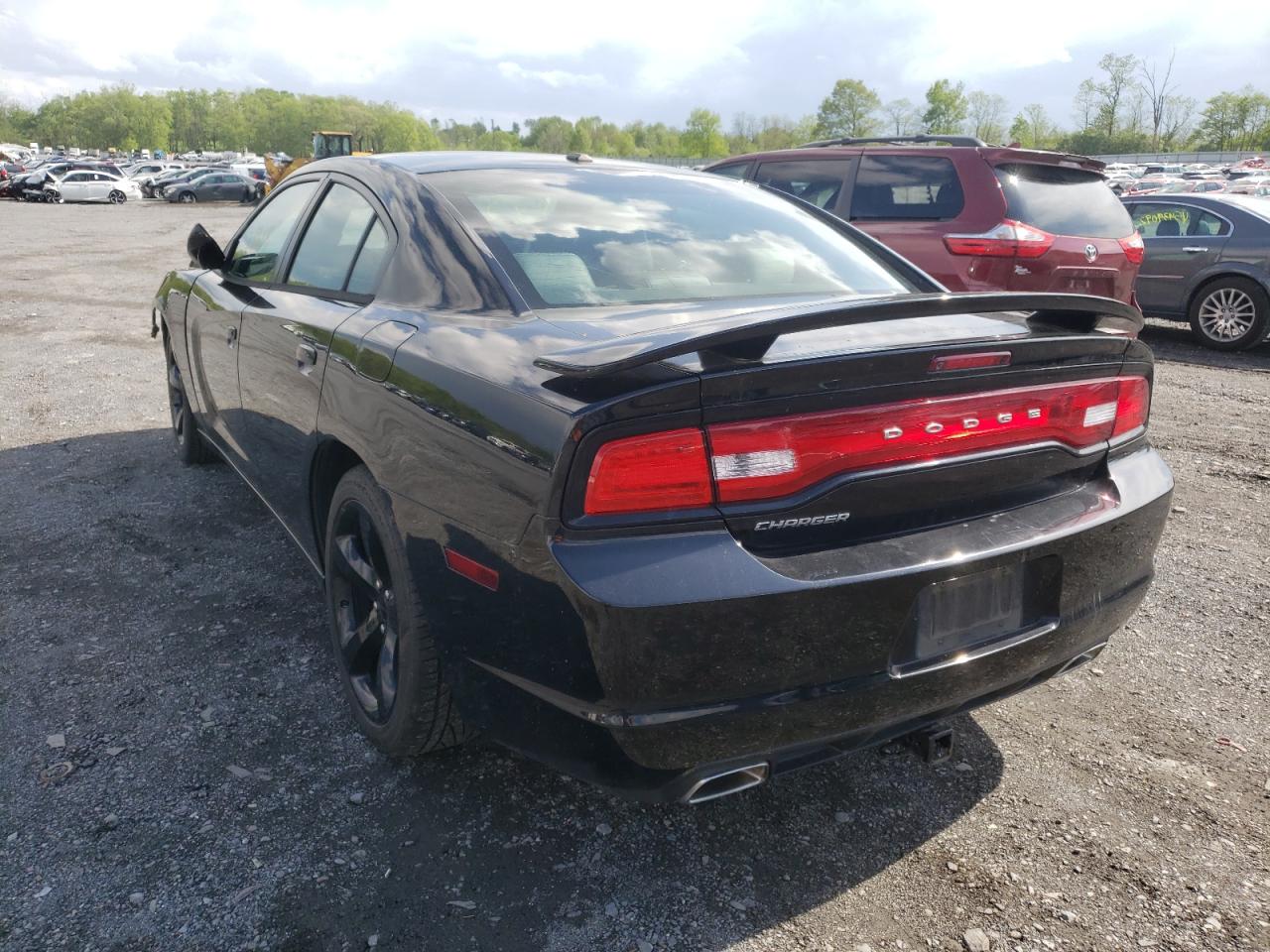 Photo 3 from auction – 2014 DODGE CHARGER SX with VIN 2C3CDXHG0EH342955