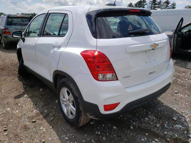 Photo 3 from auction – 2019 CHEVROLET TRAX LS with VIN 3GNCJKSB6KL269573