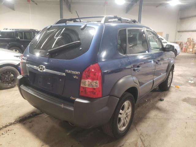 Photo 4 from auction – 2007 HYUNDAI TUCSON SE with VIN KM8JN72D07U674775
