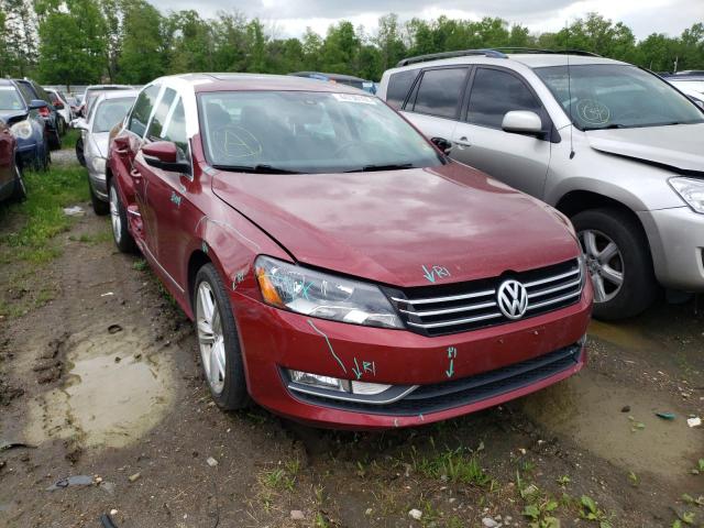 VOLKSWAGEN PASSAT SE 2015 with VIN 1VWBT7A35FC009265 - Photo from auction