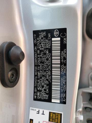 Photo 10 from auction – 2019 TOYOTA PRIUS with VIN JTDL9RFUXK3008092