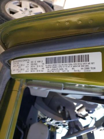 Photo 10 from auction – 2007 JEEP WRANGLER S with VIN 1J4FA54157L134254