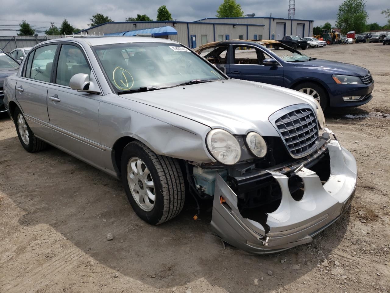 KIA AMANTI 2004 with VIN KNALD124545046727 - Photo from auction