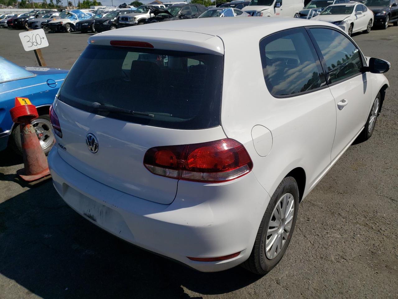 Photo 4 from auction – 2012 VOLKSWAGEN GOLF with VIN WVWAB7AJ5CW287870