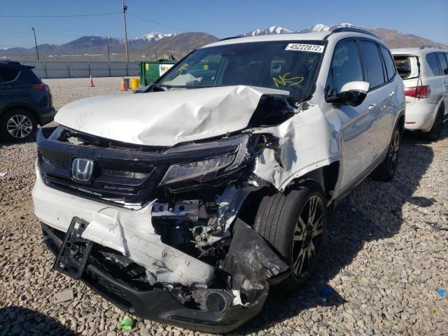 Photo 2 from auction – 2022 HONDA PILOT BLAC with VIN 5FNYF6H7XNB004331