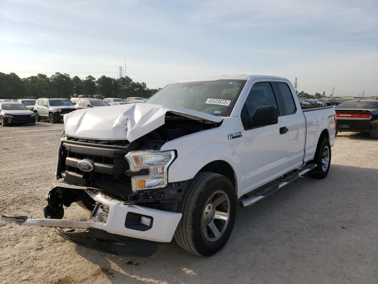 Photo 2 from auction – 2015 FORD F150 SUPER with VIN 1FTEX1C8XFKD94998