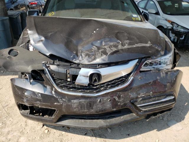 Photo 9 from auction – 2015 ACURA MDX TECHNO with VIN 5FRYD3H49FB008025