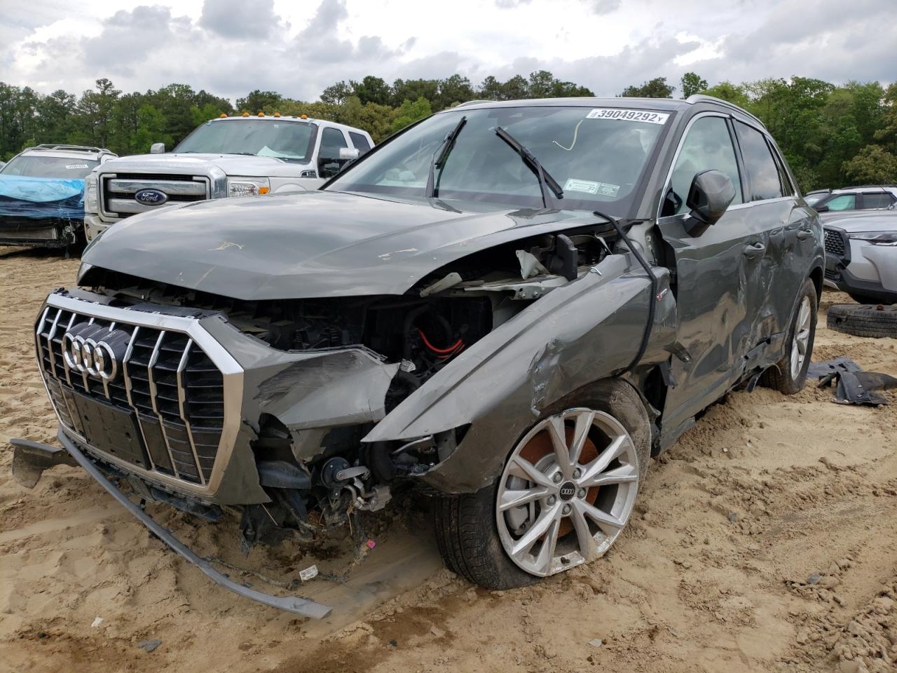 Photo 2 from auction – 2021 AUDI Q3 PREMIUM with VIN WA1EECF34M1132764