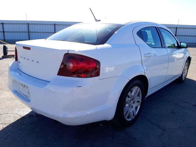 Photo 4 from auction – 2014 DODGE AVENGER SE with VIN 1C3CDZAB2EN145643