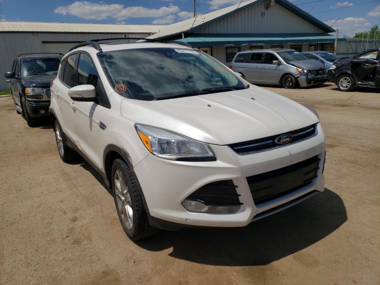 FORD ESCAPE SEL 2013 with VIN 1FMCU9HX0DUA91675 - Photo from auction