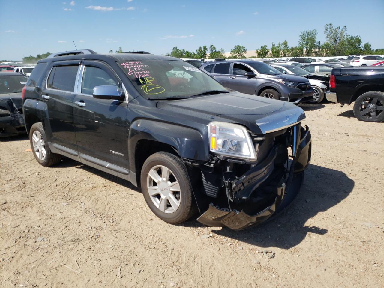 GMC TERRAIN SL 2012 with VIN 2GKALMEK6C6298180 - Photo from auction