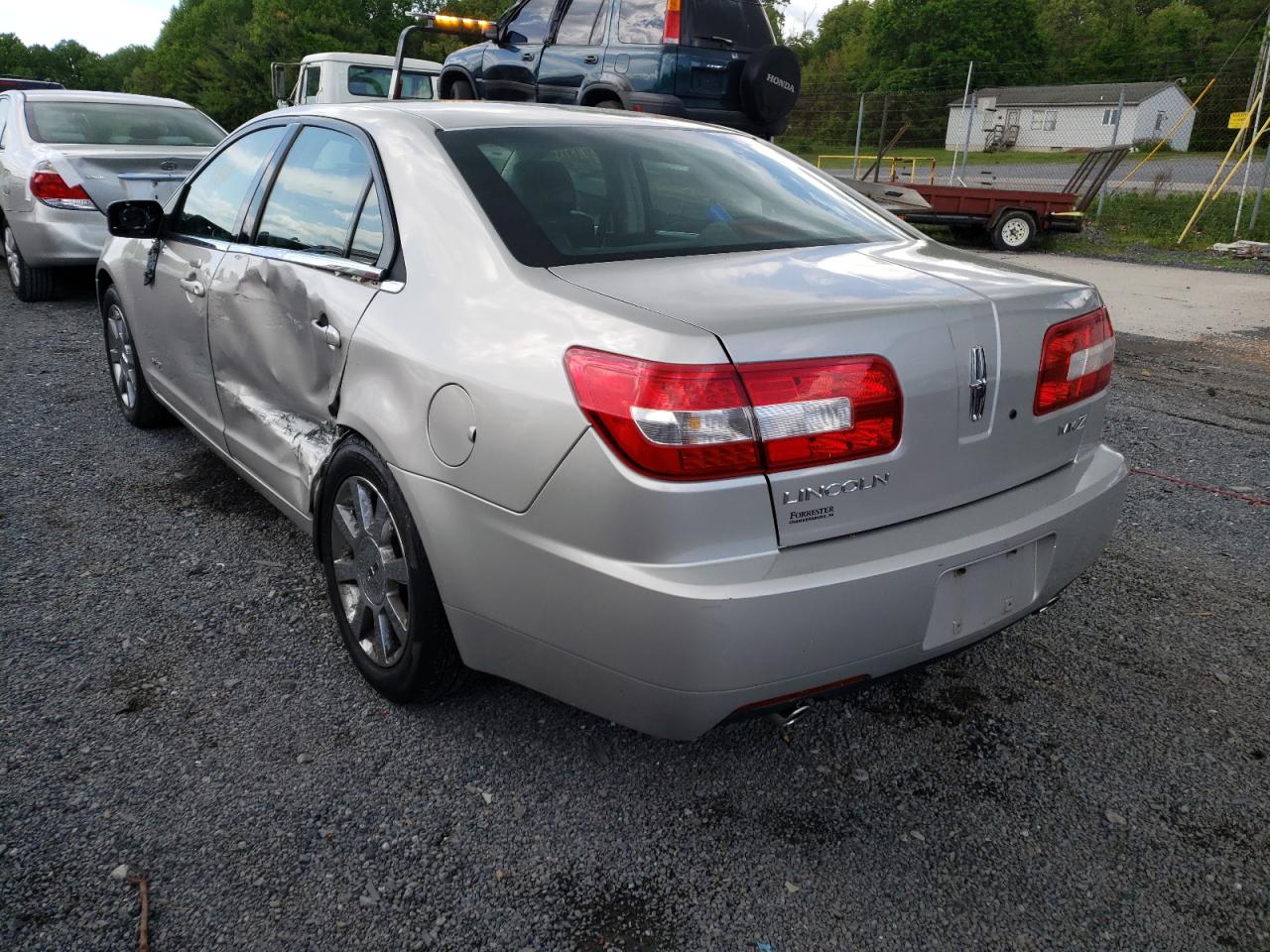 Photo 3 from auction – 2007 LINCOLN MKZ with VIN 3LNHM26T67R633189