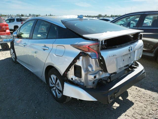 Photo 3 from auction – 2016 TOYOTA PRIUS with VIN JTDKARFU0G3021217