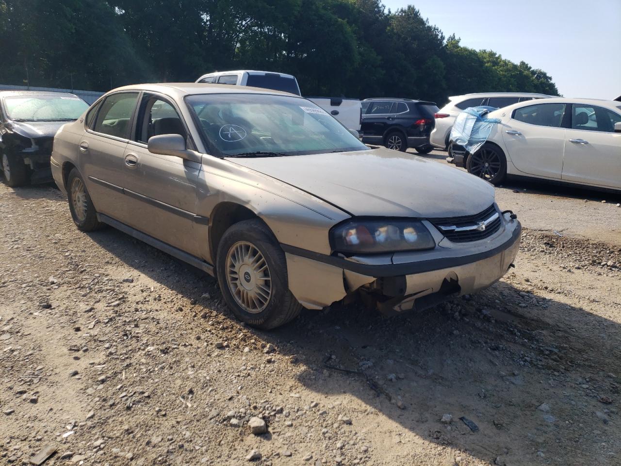 CHEVROLET IMPALA 2001 with VIN 2G1WF55E019275703 - Photo from auction