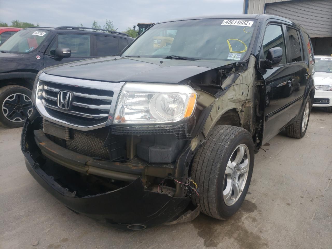 Photo 2 from auction – 2014 HONDA PILOT EXLN with VIN 5FNYF4H78EB011055