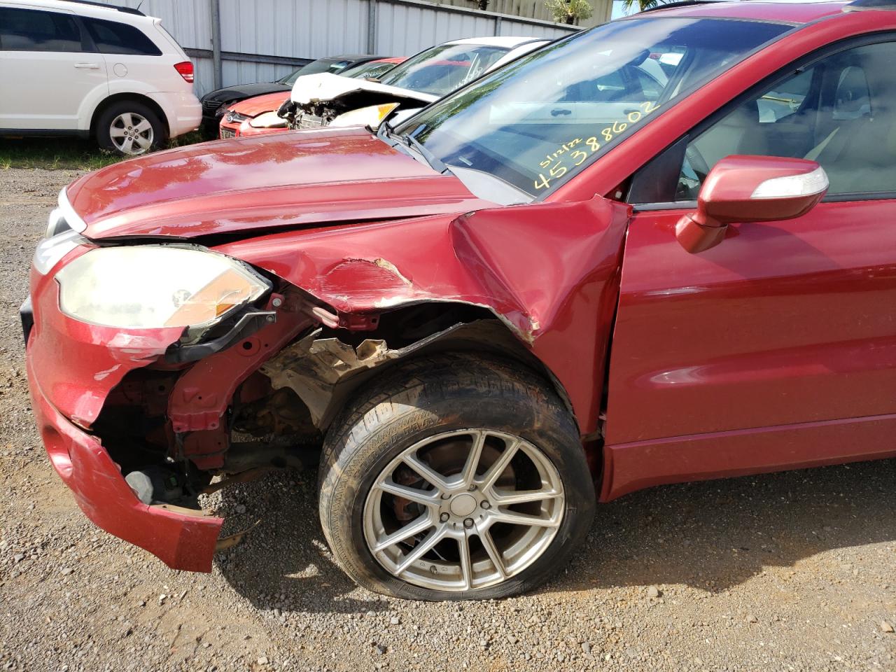 Photo 9 from auction – 2007 ACURA RDX TECHNO with VIN 5J8TB185X7A006665