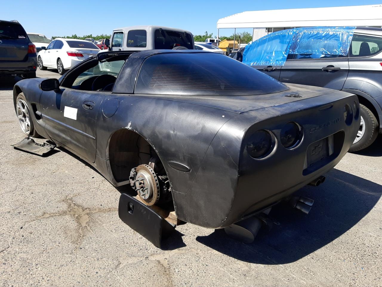 Photo 3 from auction – 2001 CHEVROLET CORVETTE with VIN 1G1YY22G415116364