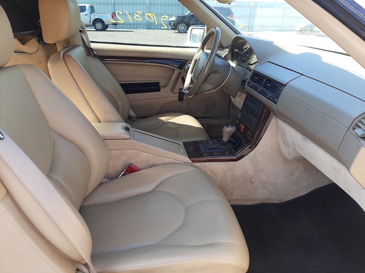Photo 5 from auction – 1998 MERCEDES-BENZ SL 500 with VIN WDBFA67F2WF159675