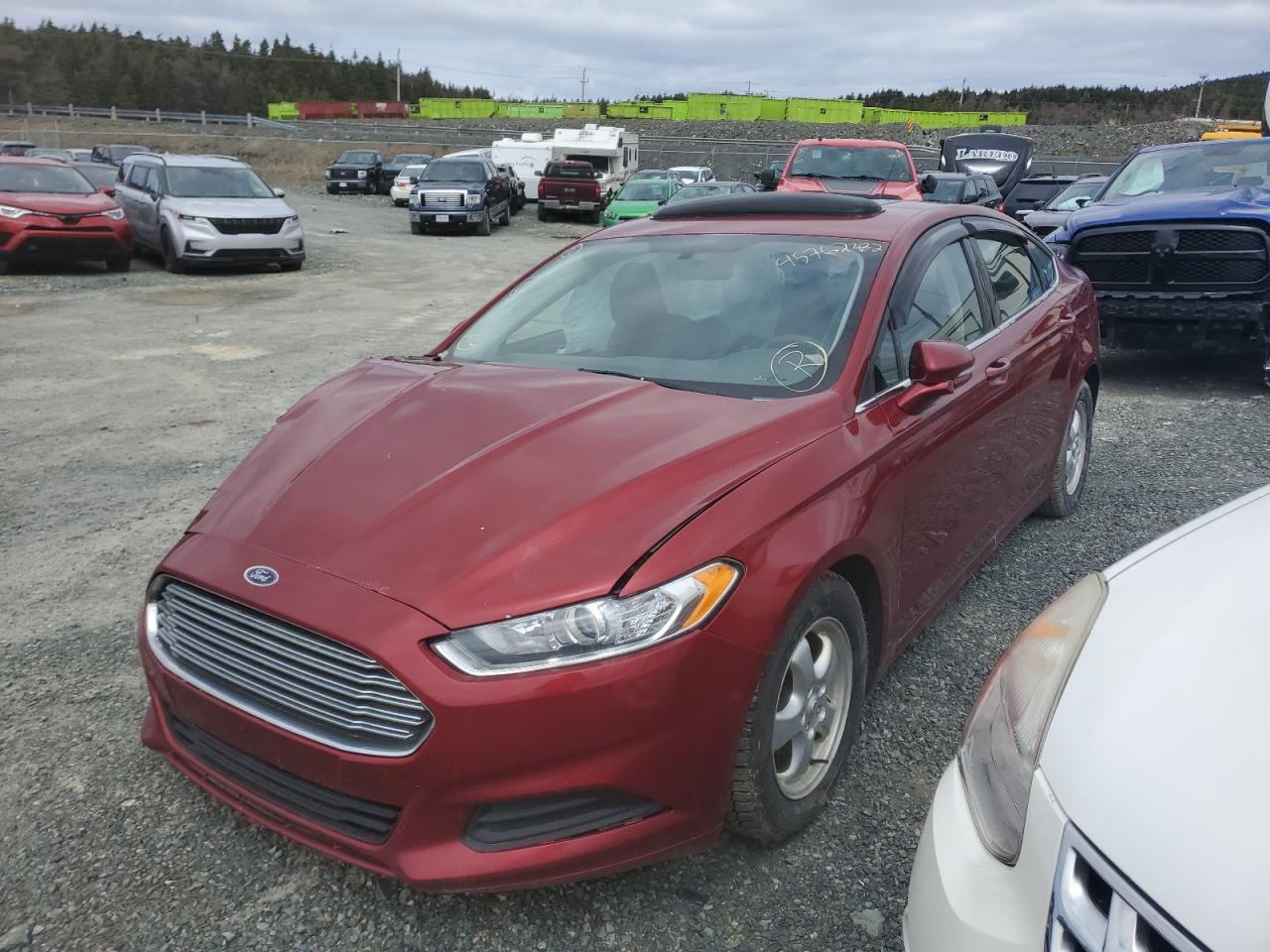 Photo 2 from auction – 2014 FORD FUSION SE with VIN 3FA6P0H72ER249078