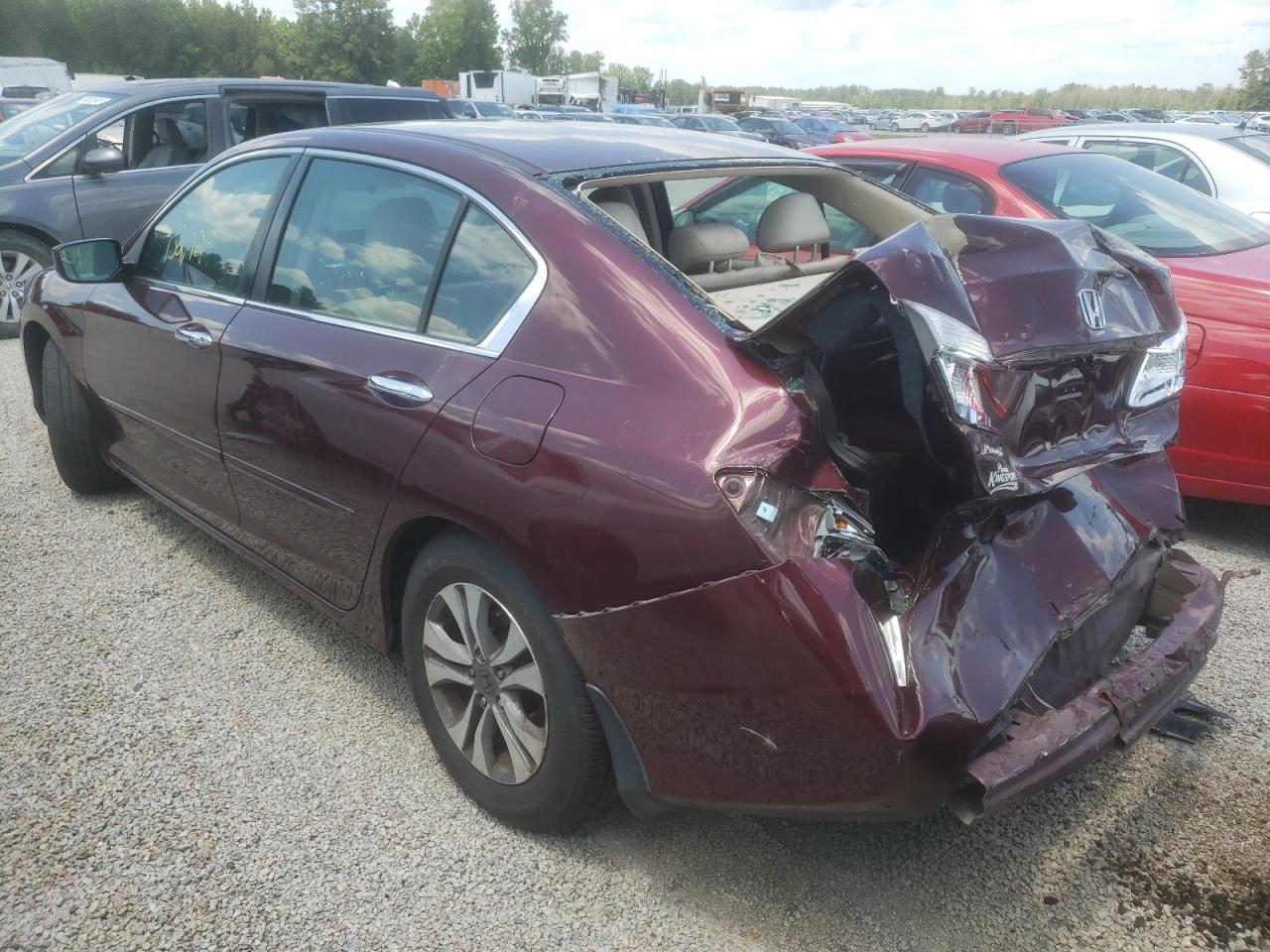 Photo 3 from auction – 2015 HONDA ACCORD with VIN 1HGCR2F38FA082631