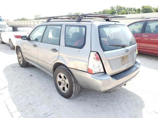 Photo 3 from auction – 2007 SUBARU FORESTER 2 with VIN JF1SG63697H725766