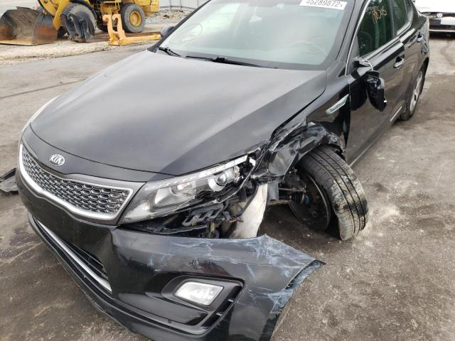 Photo 9 from auction – 2014 KIA OPTIMA HYB with VIN KNAGM4AD6E5072162