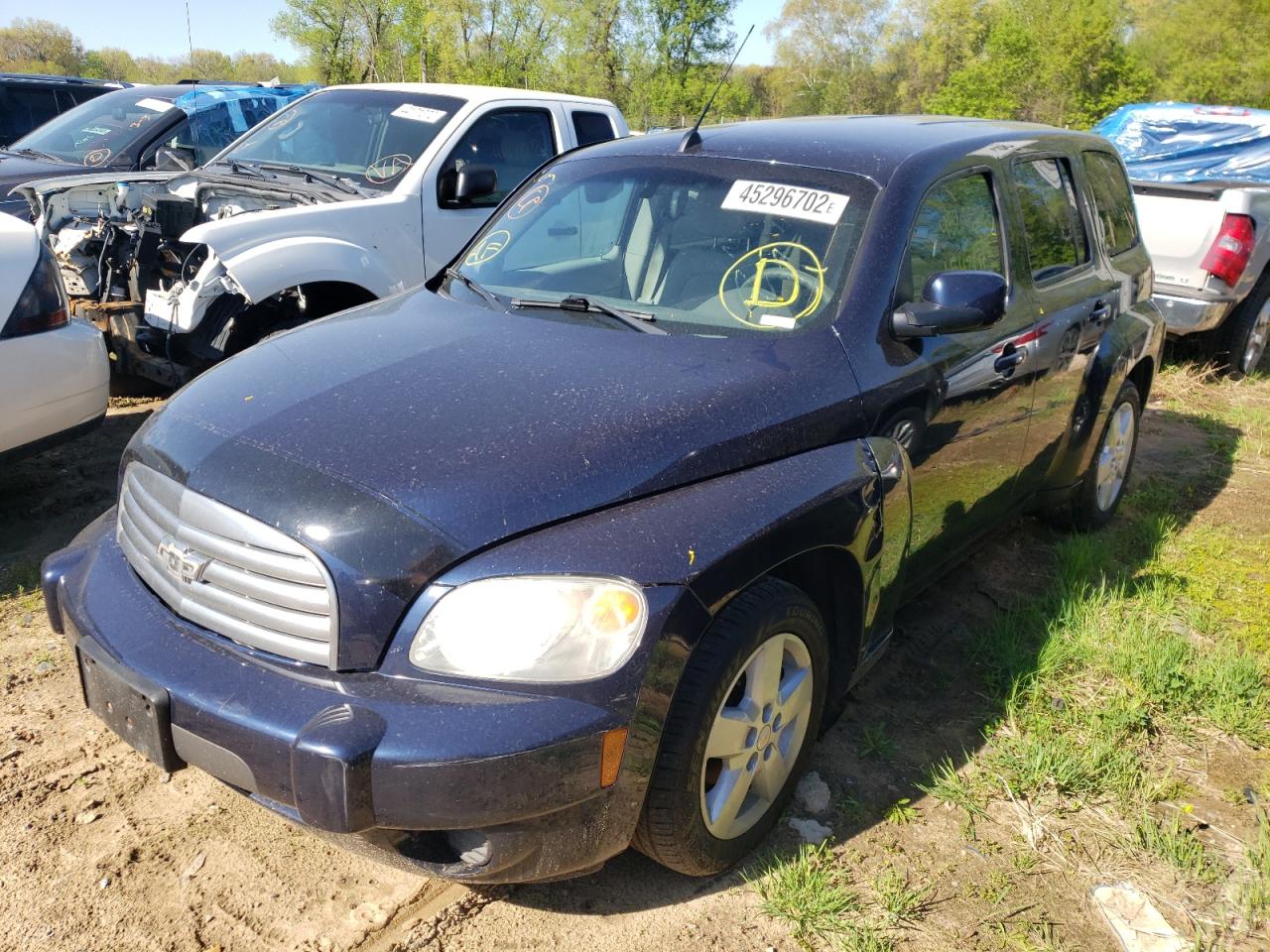 Photo 2 from auction – 2010 CHEVROLET HHR LT with VIN 3GNBABDB6AS636131