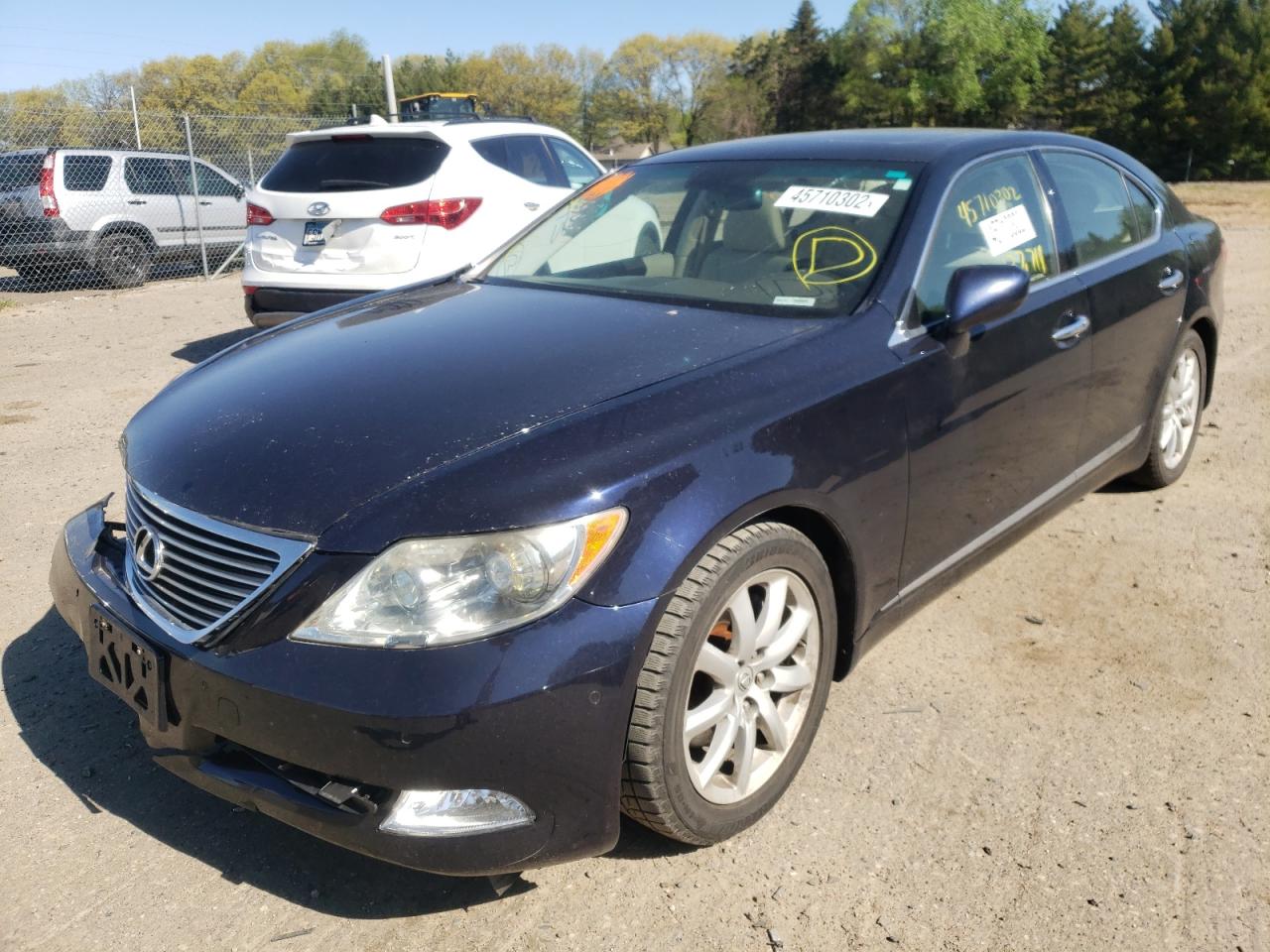 Photo 2 from auction – 2008 LEXUS LS 460 with VIN JTHBL46FX85053756