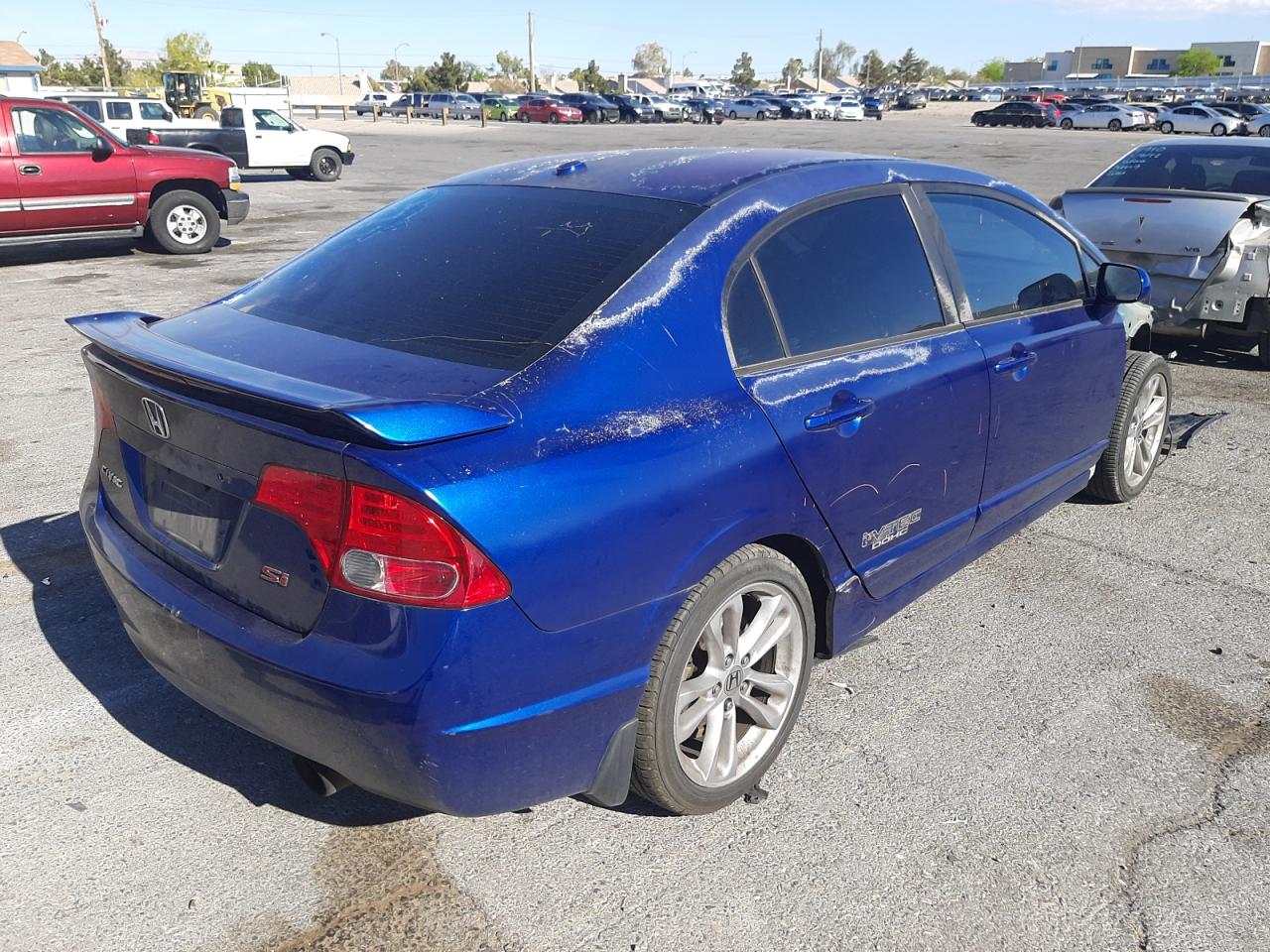 Photo 4 from auction – 2007 HONDA CIVIC SI with VIN 2HGFA55517H703333