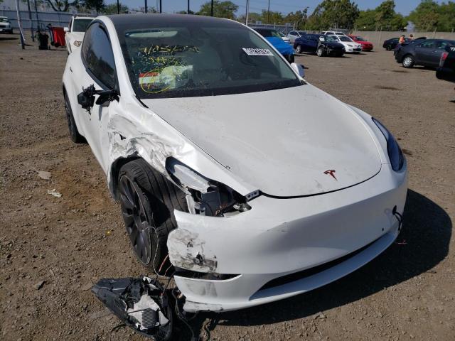 Photo 9 from auction – 2021 TESLA MODEL Y with VIN 5YJYGDEFXMF277863
