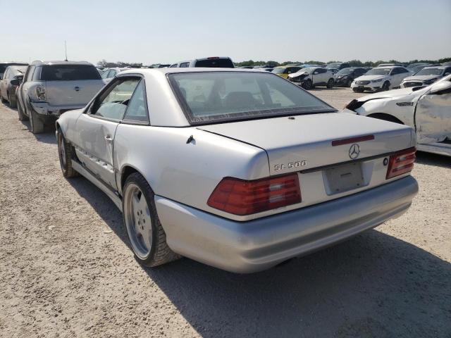 Photo 3 from auction – 2000 MERCEDES-BENZ SL 500 with VIN WDBFA68F0YF193597