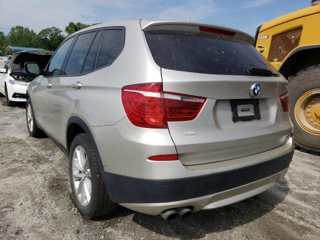 Photo 3 from auction – 2013 BMW X3 XDRIVE2 with VIN 5UXWX9C51D0A14465