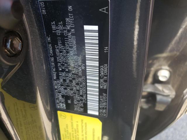 Photo 10 from auction – 2005 LEXUS RX 330 with VIN 2T2HA31U65C085535