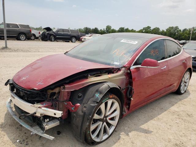 Photo 2 from auction – 2018 TESLA MODEL 3 with VIN 5YJ3E1EB6JF074749