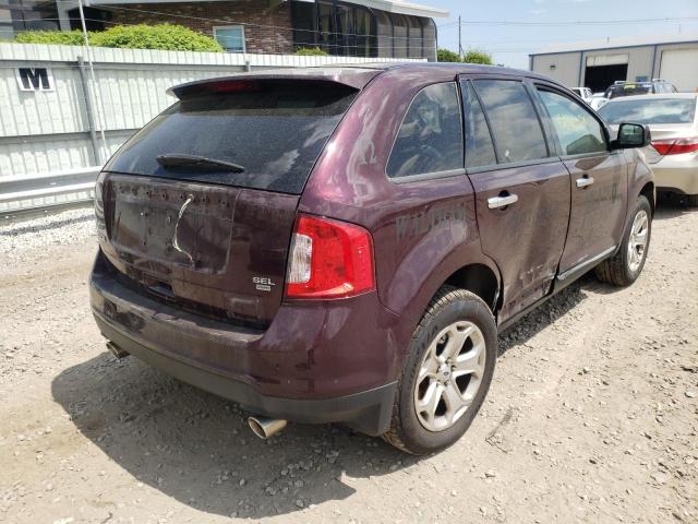 Photo 4 from auction – 2011 FORD EDGE SEL with VIN 2FMDK4JCXBBA73983