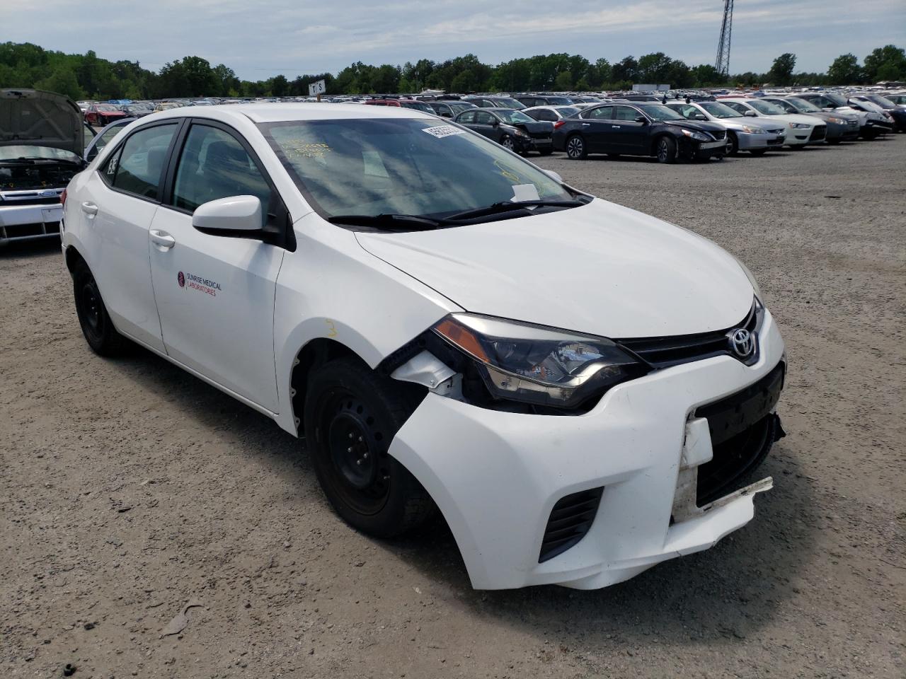 TOYOTA COROLLA L 2015 with VIN 5YFBURHE7FP278698 - Photo from auction