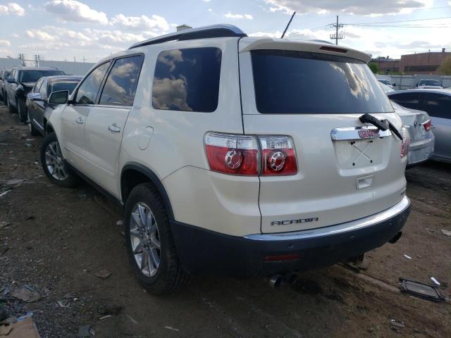 Photo 3 from auction – 2008 GMC ACADIA SLT with VIN 1GKEV33798J249134