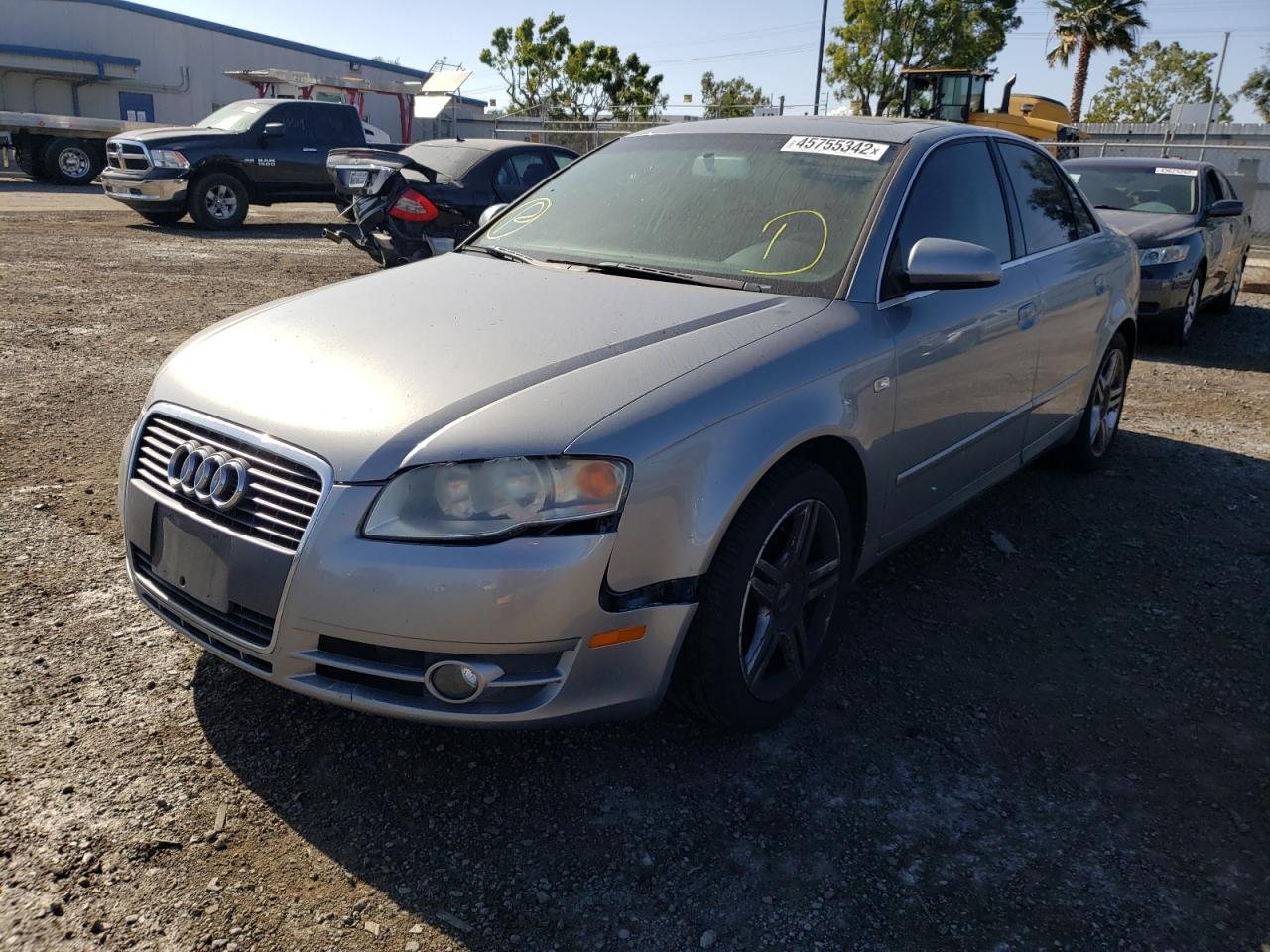Photo 2 from auction – 2007 AUDI A4 2 with VIN WAUAF78E37A235196