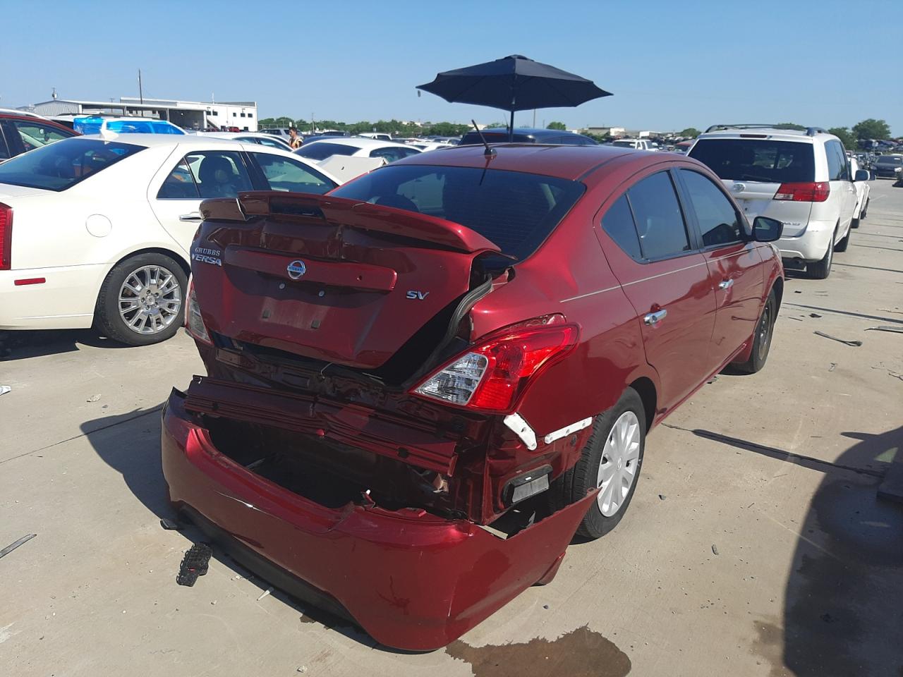 Photo 4 from auction – 2019 NISSAN VERSA S with VIN 3N1CN7AP1KL825492
