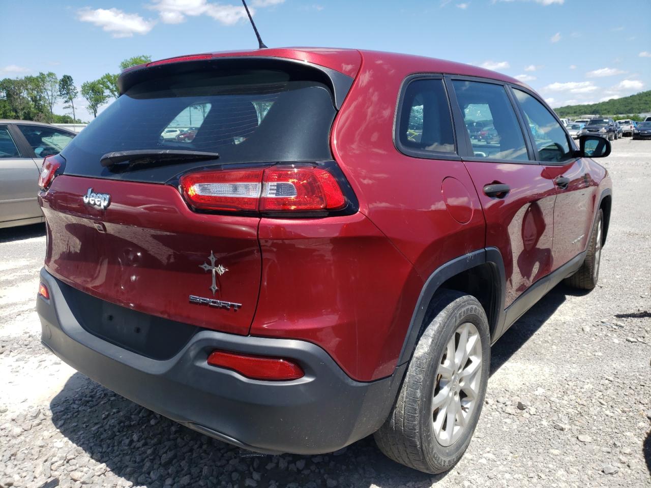 Photo 4 from auction – 2014 JEEP CHEROKEE S with VIN 1C4PJLAB1EW319764