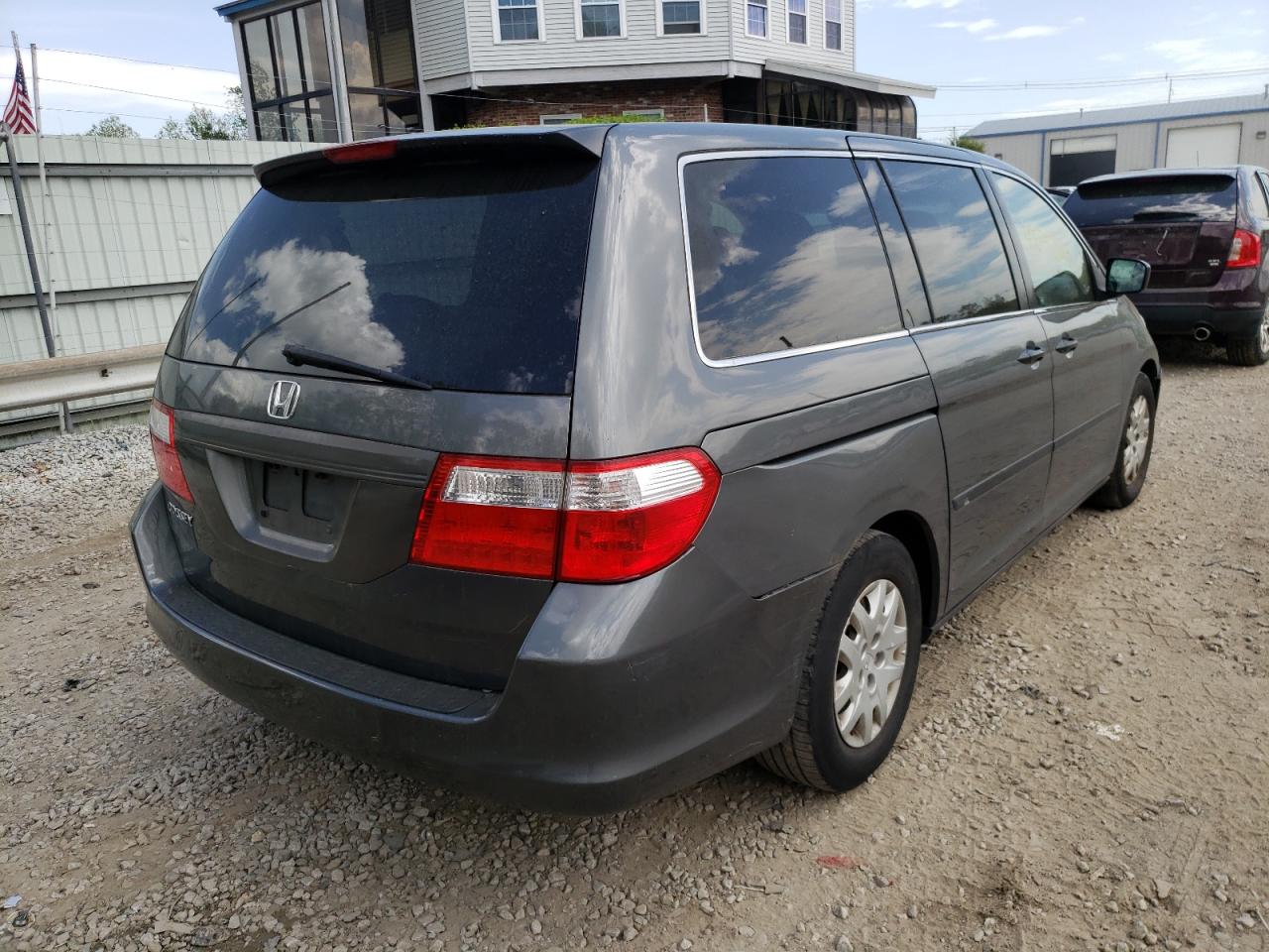 Photo 4 from auction – 2007 HONDA ODYSSEY LX with VIN 5FNRL38207B129292