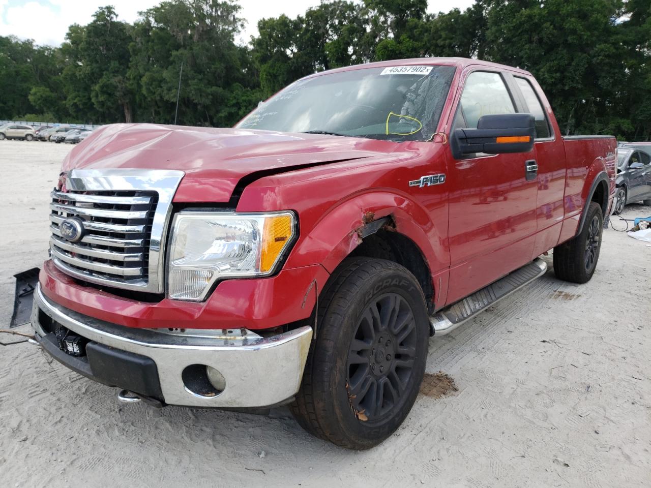Photo 2 from auction – 2011 FORD F150 SUPER with VIN 1FTFX1EF4BFA19028