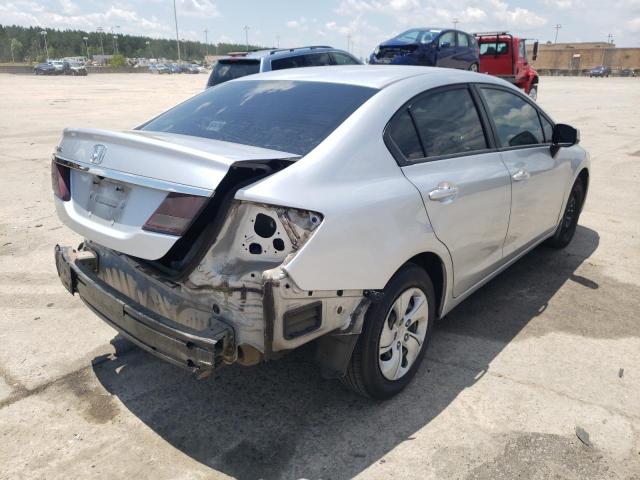 Photo 4 from auction – 2013 HONDA CIVIC LX with VIN 2HGFB2F50DH504571