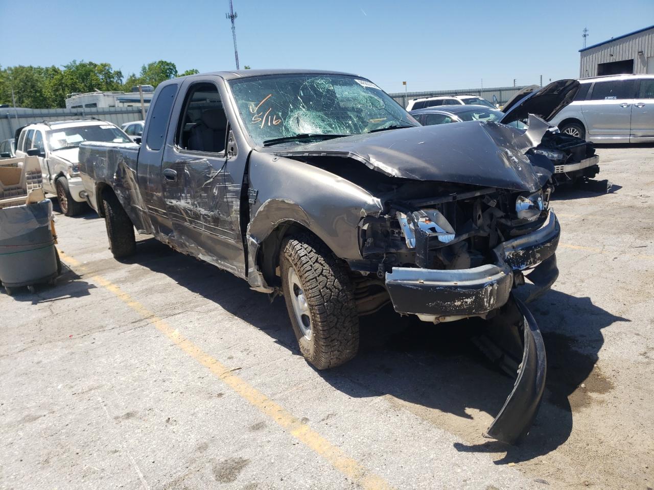 FORD F150 2003 with VIN 1FTRX17W73KB06893 - Photo from auction